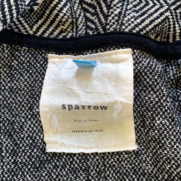 Anthropologie Sparrow tie waist cardigan blazer - Picture 8 of 10